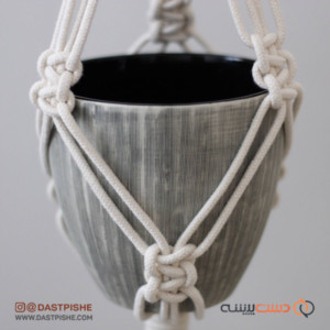 آویز گلدان ظریف و خوش بافت