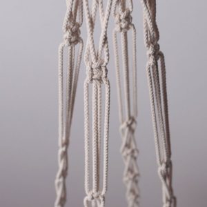 آویز گل سقفی مکرومه زیبا