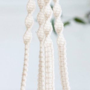 بافت آویز گلدان