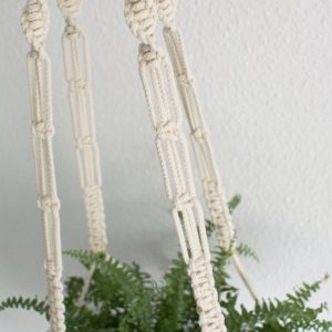 آویز سقفی گل مکرومه زیبا