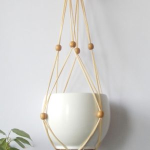 قیمت آویز گل و گیاه بافتنی جدید