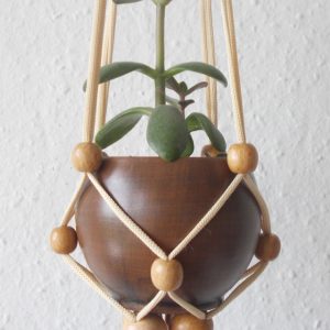 قیمت آویز گل و گیاه بافتنی جدید