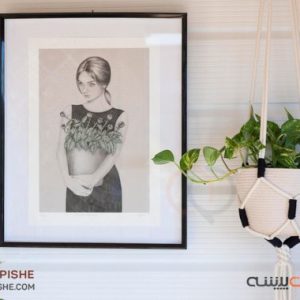 نگهداری از گل با آویز