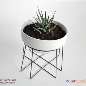 جا گلدانی فلزی