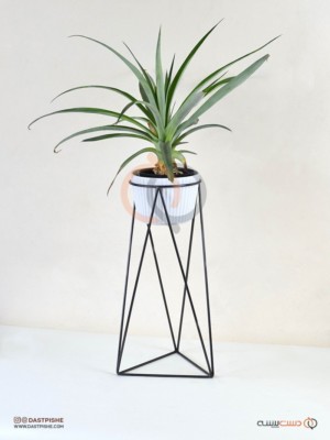 جا گلدانی فلزی