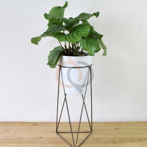 جا گلدانی فلزی