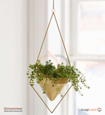 گلدان فلزی هرمس