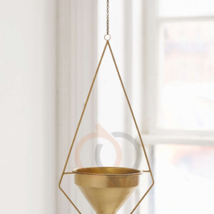 گلدان فلزی هرمس